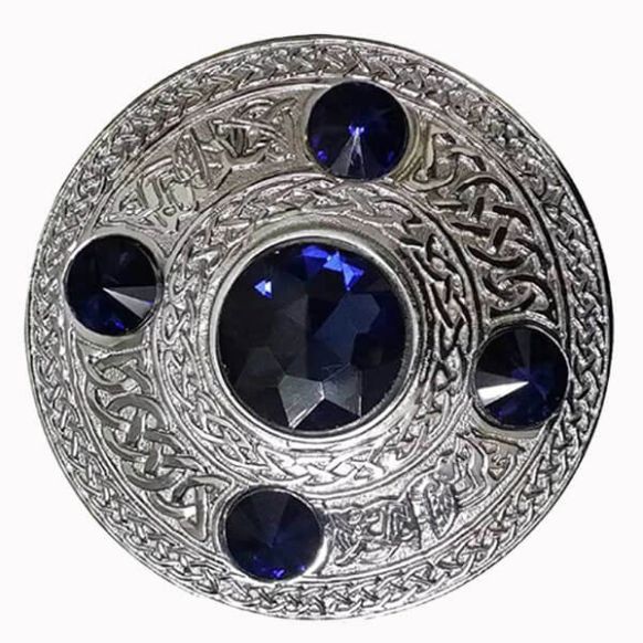 5 Stone Brooch