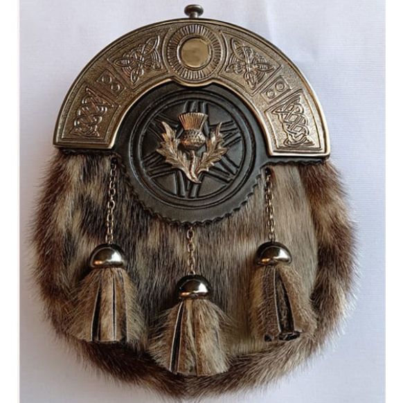Antique Finished Thistle Sporran