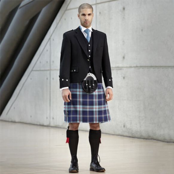 Argyle Kilt Outfit for Men