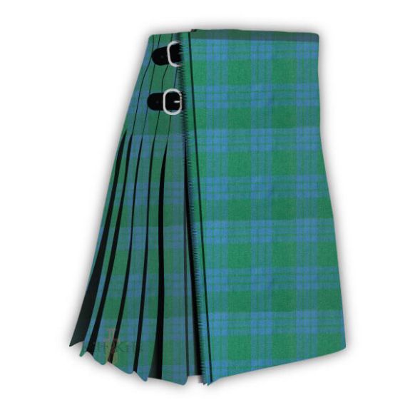 Blue Montgomery Tartan Kilt