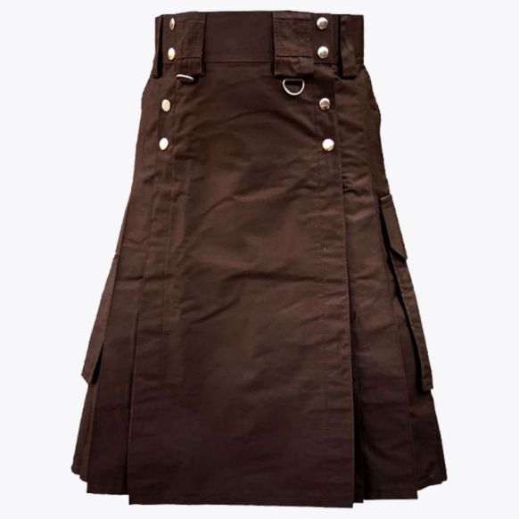 Brown Modern Utility Kilt