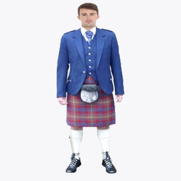 Scottish custom Argyll Kilt Outfit For Men