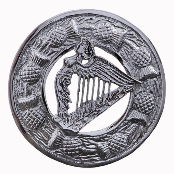 Harp Brooch