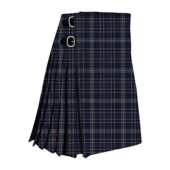 Hebridean Loch Herringbone Tartan Kilt