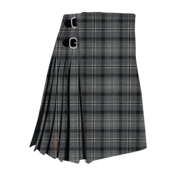 Hebridean Pewter Tartan Kilt