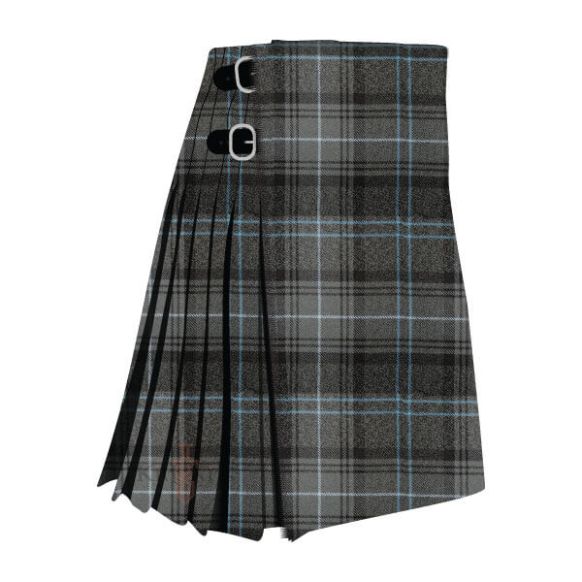 Highland Granite Blue Tartan Kilt