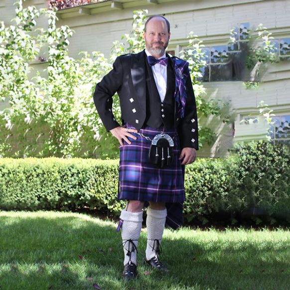 Prince Charlie Full Kilt Outfit