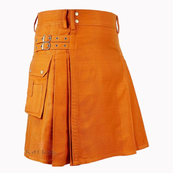 Saffron Tartan Kilt