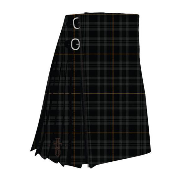 Spirit Of Glyndwr Gold Tartan Kilt