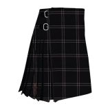 Dark Hebridean Purple Tartan Kilt