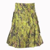 Digital Camo Tactical Utility Kilt Front