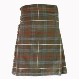 Kennedy Weathered Tartan Kilt Front