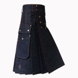 Mens Denim Kilt