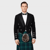 Scottish Prince Charlie Kilt Outfit For Men