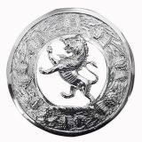 Rampant Lion Brooch