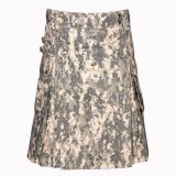 Tactical Digital Camo Utility Kilt Front