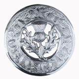 Silver Thistle Brooch