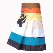 Bear Men Flag Paw Hybrid Utility Kilt