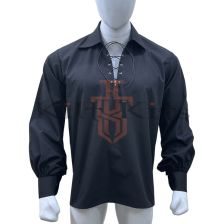 Black Ghillie Shirt For Men