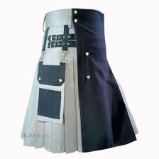 Black And Grey Kilt 1