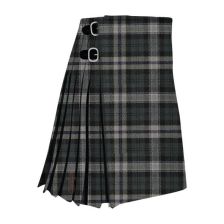 Black Scottish National Tartan Kilt