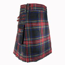 Black Stewart Kilt