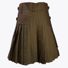 Brown Fashion Utility Kilt
