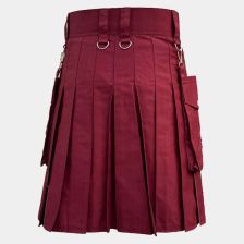 Burgundy Utility Kilt