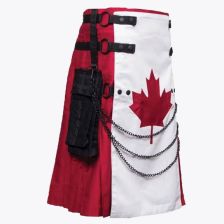 Canadian Flag Hybrid Utility Kilt