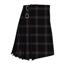 Dark Hebridean Peat Tartan Kilt