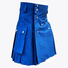 Blue Deluxe Durable Utility Kilt