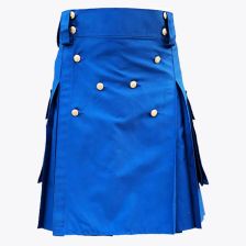 Blue Deluxe Durable Utility Kilt