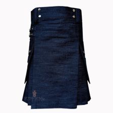 Denim Utility Kilt