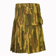 Desert Camouflag Police utility Kilt Front