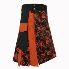 Elegant Halloween Hybrid Utility Kilt