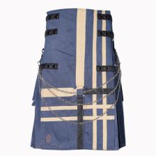 Fashion Cotton Hybrid Utility Kilt Front