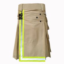 Firefighter Khaki Utility Kilt