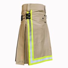 Firefighter Khaki Utility Kilt