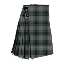 Fraser Grey Tartan Kilt