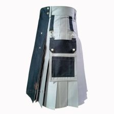 Black And Grey Kilt 1