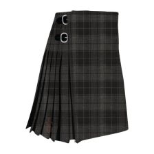 Grey Highlander Tartan Kilt