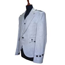 Grey Kilt Argyle Jacket