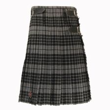 Grey Watch Tartan Kilt Front