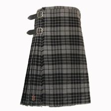 Grey Watch Tartan Kilt Front