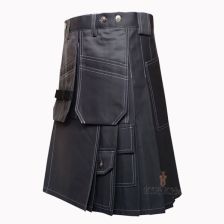 grey working kilt for men work kilt