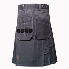 grey working kilt for men work kilt