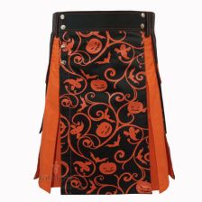 Elegant Halloween Hybrid Utility Kilt