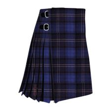 Highland Granite Navy Tartan kilt