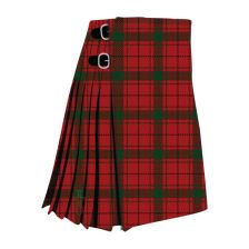 Macdonald Of Isles Red Modern Tartan Kilt