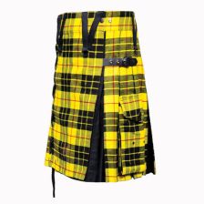 Moder Macleod Of Lewis Box pleated Hybrid Kilt
